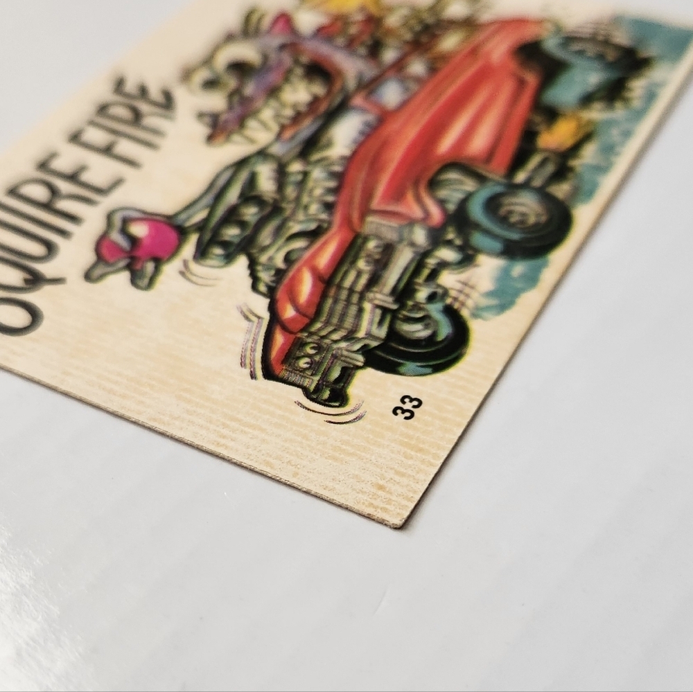🔥 Vintage 1970s Odd Rods "Squire Fire" Sticker #33 🔥 - Picture 6 of 6